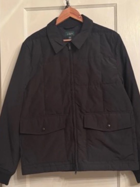 J. Crew Other - J. Crew Box-quilt insulated jacket with PrimaLoft * Navy Ink * Medium